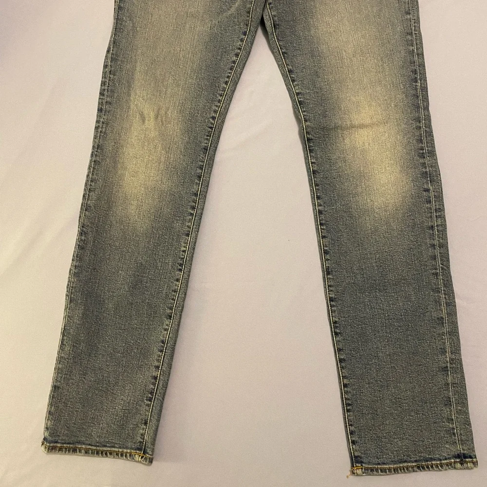 GAP Men’s Slim Jeans 34/36 Light Wash - Picture 4 of 10